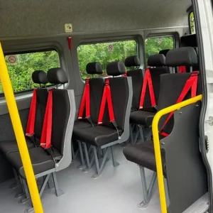 70 Reg Peugeot Boxer 440 2.2 HDi 6 Speed 140ps XLWB 17 Seat Minibus – 14k Miles - Image 2