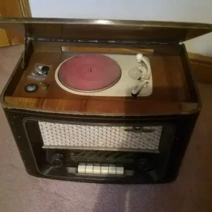 Vintage EMUD Phono-Rekord German Post WW2 Radiogram Working