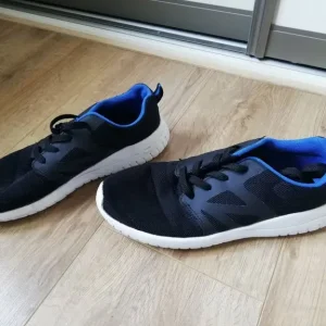 Black and white trainers, size 6