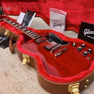 2022 Gibson SG Standard '61 Reissue Heritage Cherry 6.3LB - Image 2