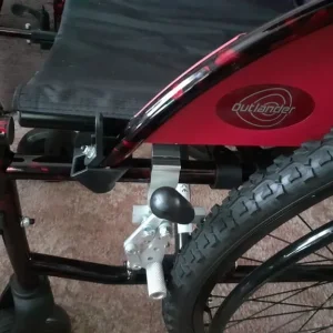 Red I-Go Outlander Wheelchair - Image 4