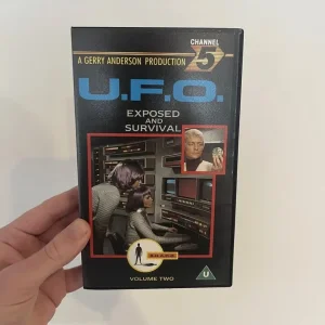 U.F.O VHS signed by Derek Meddings