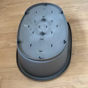Grey Plastic Dog Bed 60 cm - Image 4