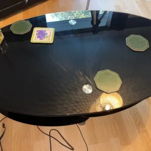 Glass coffee table - Image 4