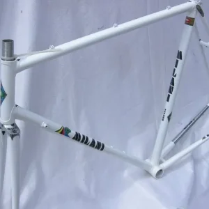 Gino Milani White Frame and Forks 1970s 57cm CTC Campagnolo - Image 6
