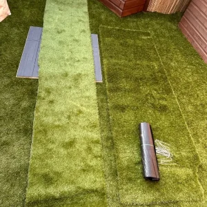 artificial grass cut off - 6ft 8” x 2ft 9”
