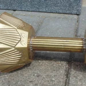 Brass chalice incense burner, possibly Arabic style - Image 8