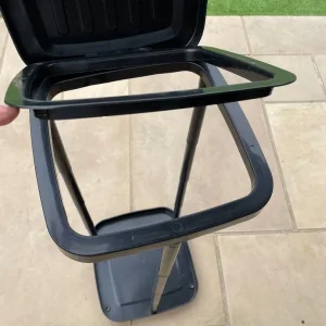 Folding caravan waste bin frame - Image 4