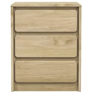 Bedside Cabinet Solid Pine Wood 44x35x56 cm - Image 5