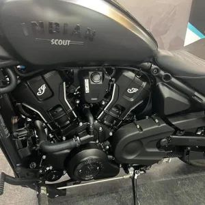 Indian Scout Bobber Sport + Tech 2025 1250cc Matt Black - Image 3
