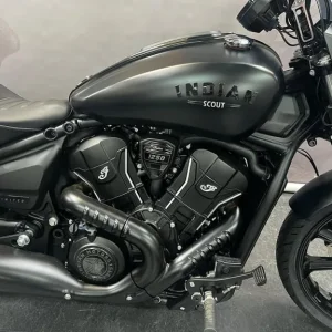 Indian Scout Bobber Sport + Tech 2025 1250cc Matt Black - Image 4