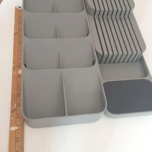 Grey Joseph Joseph 2-Piece Drawer Organizer Set - Image 3