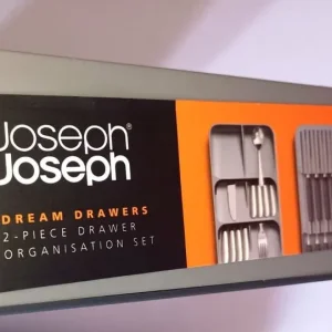 Grey Joseph Joseph 2-Piece Drawer Organizer Set