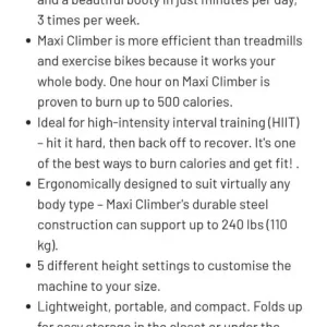 Mountain climber exercise machine - Image 6