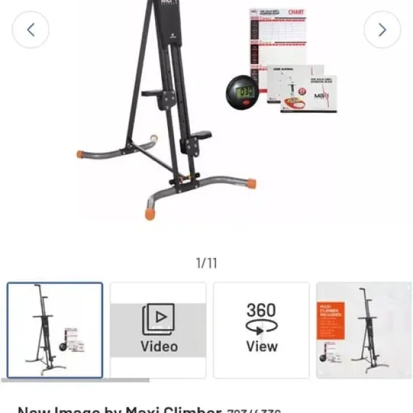 Mountain climber exercise machine