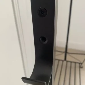 IKEA Portis Large Black Metal Clothing Rail - Image 6