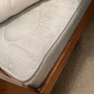 Free double bed with mattress - Image 3