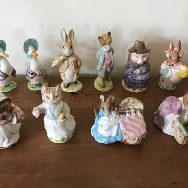10 x Beswick Beatrix Potter Figurines