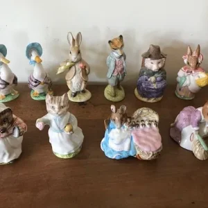 10 x Beswick Beatrix Potter Figurines