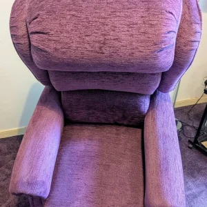 Petite Newbury Riser-Recliner in Purple - Image 5
