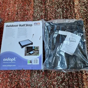 Beand new large aidapt half step up elderly less able step weather resistant - Image 2