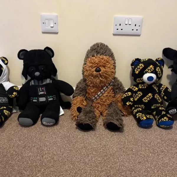 Children’s Build a Bear Plushies - Star Wars & Toothless