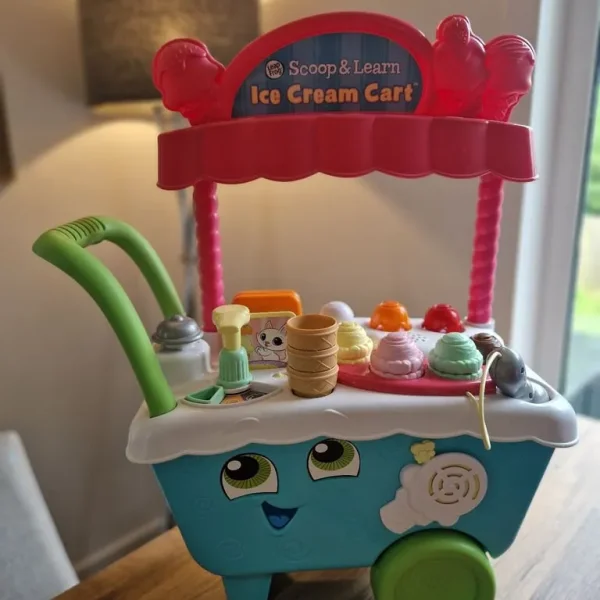 Leapfrog scoop and learn icecream cart