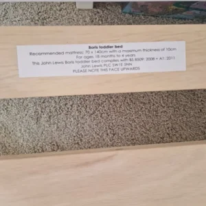 Toddler bed from John Lewis - Image 3