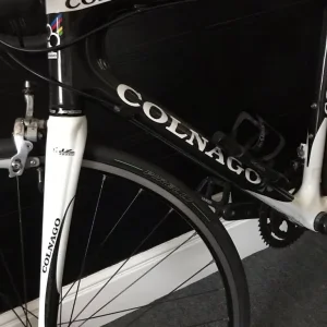 Colnago CLX Carbon Road Bike – 54cm, Black/White - Image 3