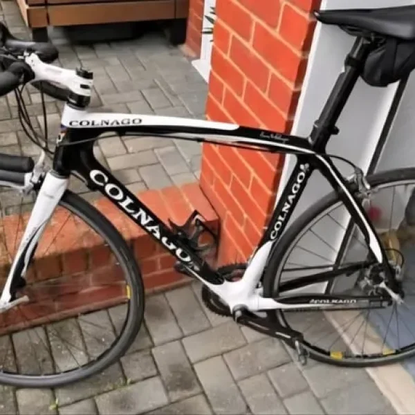 Colnago CLX Carbon Road Bike – 54cm, Black/White