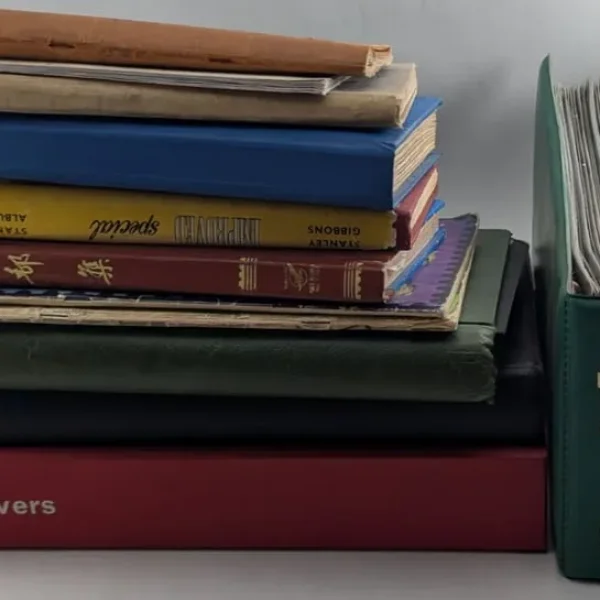 Job Lot Of Assorted Stamp Albums, inc FDC's, Predecimal GB Mint Blocks, FDC's, GB Used Off Paper