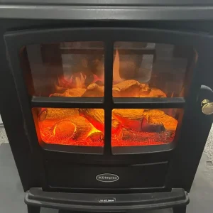 Dimplex Optiflame log effect fan heater with hearth - Image 4