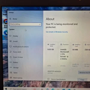 Laptop (15.6 inch, Intel, 256GB SSD) - Image 3