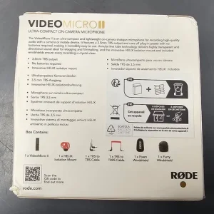 RODE VMICRO II HELIX ISOMOUNT MICROPHONE - Image 2