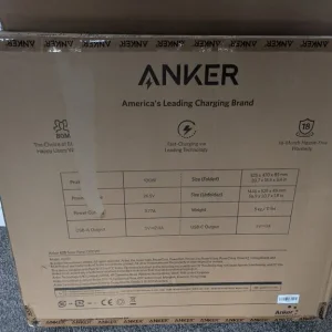 Anker 625 SOLIX 100W Foldable Solar Panel – Like New, Boxed - Image 2