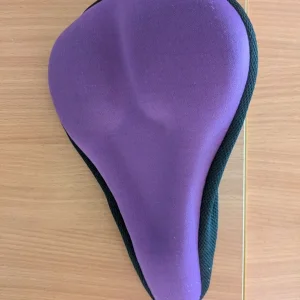 Women's bicycle helmet white and purple - Image 7