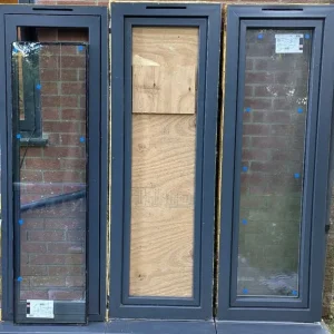 Set of 3 tilt and turn doors and window