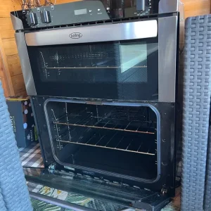 BELLING ELECTRIC BUILT-UNDER DOUBLE OVEN AND GRILL - Image 4