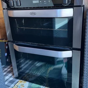 BELLING ELECTRIC BUILT-UNDER DOUBLE OVEN AND GRILL