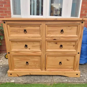 Extra large Mexican pine chest of drawers - Image 2