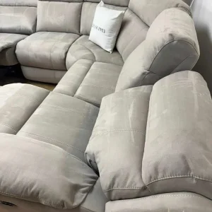 Grey Furniture Village Moreno Power Recliner Sofa with Power Recliner Armchair - Image 5