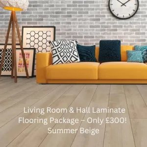Living Room & Hall Laminate Flooring – With Free Underlay and Beading - Image 3