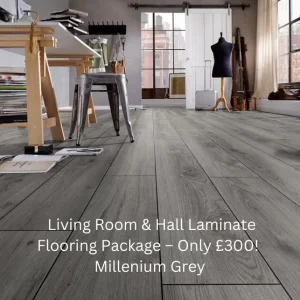 Living Room & Hall Laminate Flooring – With Free Underlay and Beading - Image 4