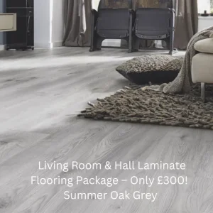 Living Room & Hall Laminate Flooring – With Free Underlay and Beading - Image 6