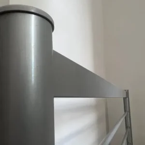 Queen size silver bed frame - Image 3
