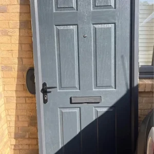 Grey Composite Front Door 210cm x 100cm - Image 2