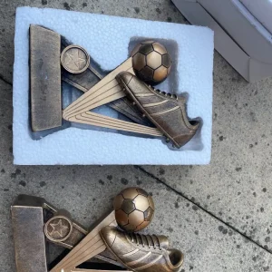 2 Football Trophies - Image 2