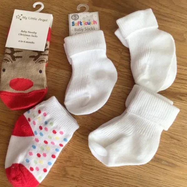 Baby Socks 0-3 Months