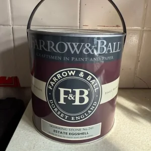 Farrow and Ball 2.5L Skimming Stone Estate Eggshell - Image 3