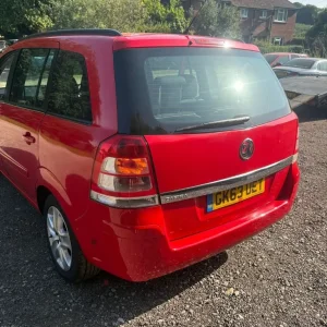 2013 Vauxhall Zafira B 1.6 Manual MPV - Image 7